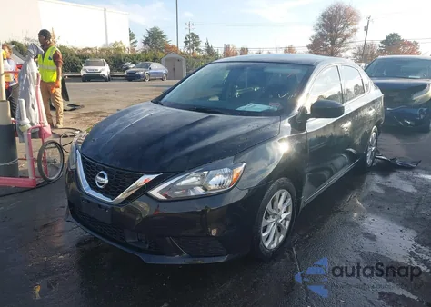 2019 Nissan Sentra Sv z USA, uszkodzony, nr VIN 3N1AB7AP0KL604739